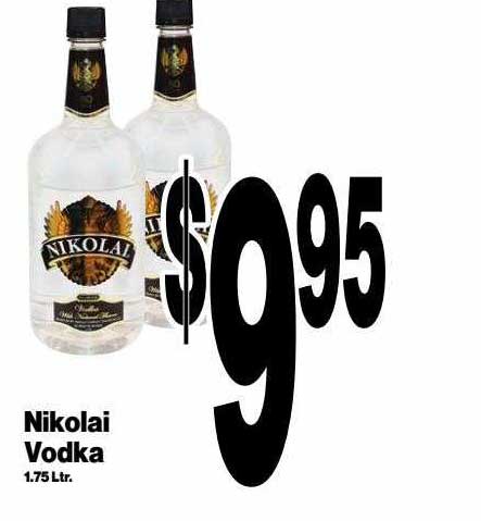 Super Saver Nikolai Vodka