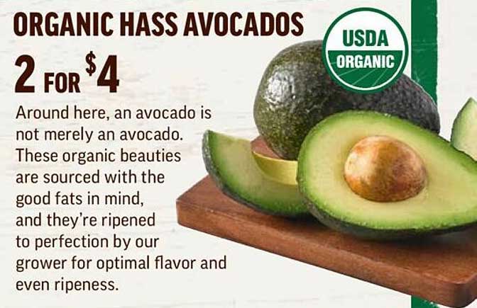 Central Market Organic Hass Avocados