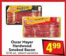 Save Mart Oscar Mayer Hardwood Smoked Bacon