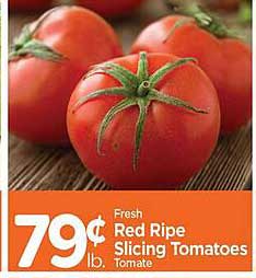 Edwards Food Giant Red Ripe Slicing Tomatoes