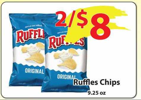 Wholesale Food Outlet Ruffles Chips