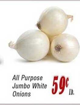 Obriens Market All Purpose Jumbo White Onions
