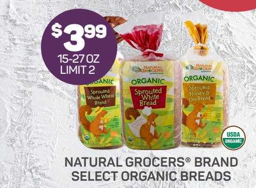 Natural Grocers Natural Grocers Brand Select Organic Breads