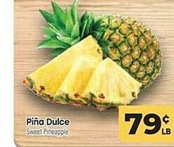Los Altos Ranch Market Piña Dulce Or Sweet Pineapple
