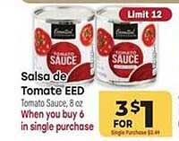Los Altos Ranch Market Salsa De Tomate Eed