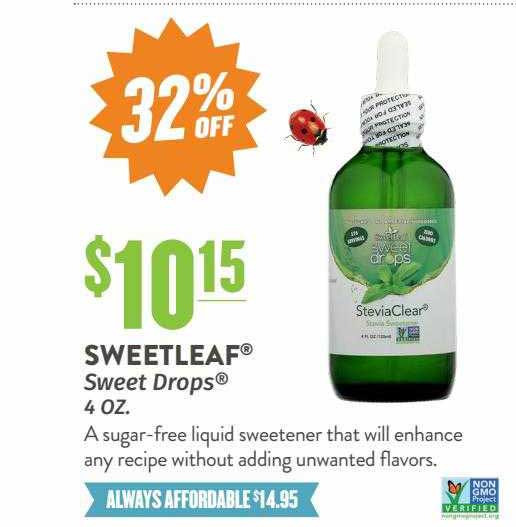 Natural Grocers Sweetleaf Sweet Drops