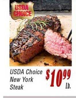 Obriens Market Usda Choice New York Steak
