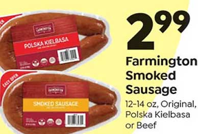 Save A Lot Farmington Smoked Sausage
