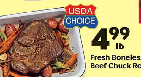 Save A Lot Fresh Boneless Beef Chuck Roast