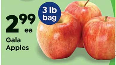 Save A Lot Gala Apples