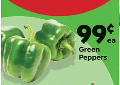 Save A Lot Green Peppers