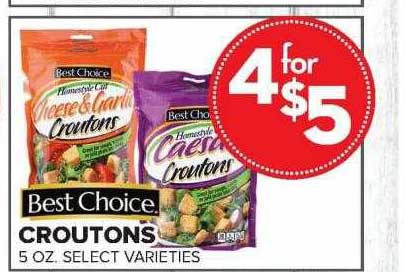 Price Cutter Best Choice Croutons