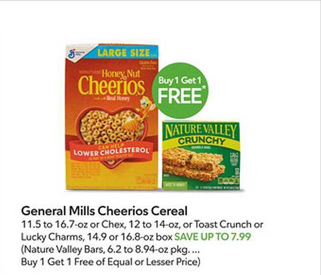 Publix General Mills Cheerios Cereal