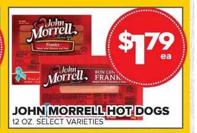 Price Cutter John Morrell Hot Dogs