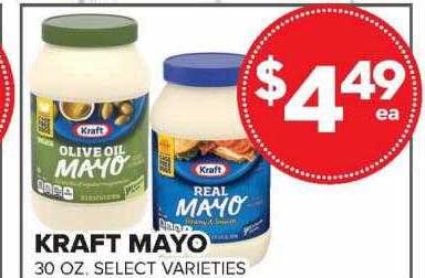 Price Cutter Kraft Mayo