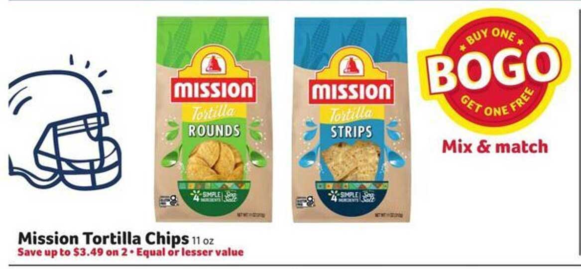 Harveys Supermarkets Mission Tortilla Chips