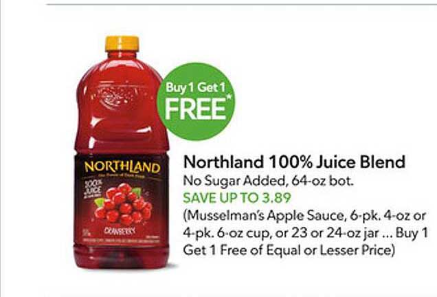 Publix Northland 100% Juice Blend