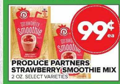 Price Cutter Produce Partners Strawberry Smoothie Mix