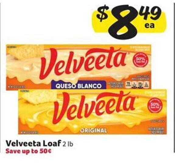 Harveys Supermarkets Velveeta Loaf