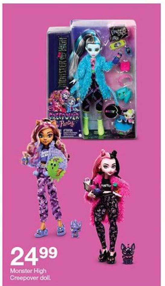 Target Monster High Creepover Doll