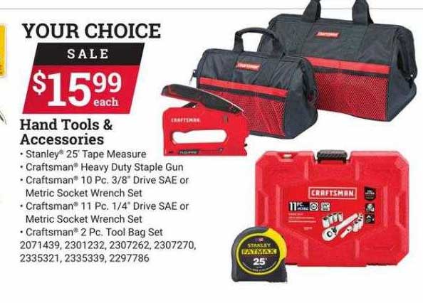 Ace Hardware Craftsman Hand Tools & Accessories