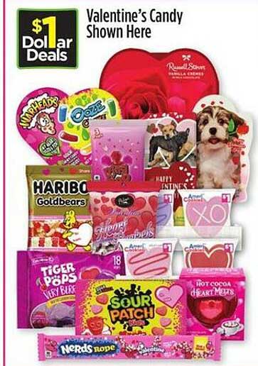 Dollar General Valentine's Candy