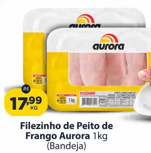 Filé de Frango Aurora Bdj 1kg