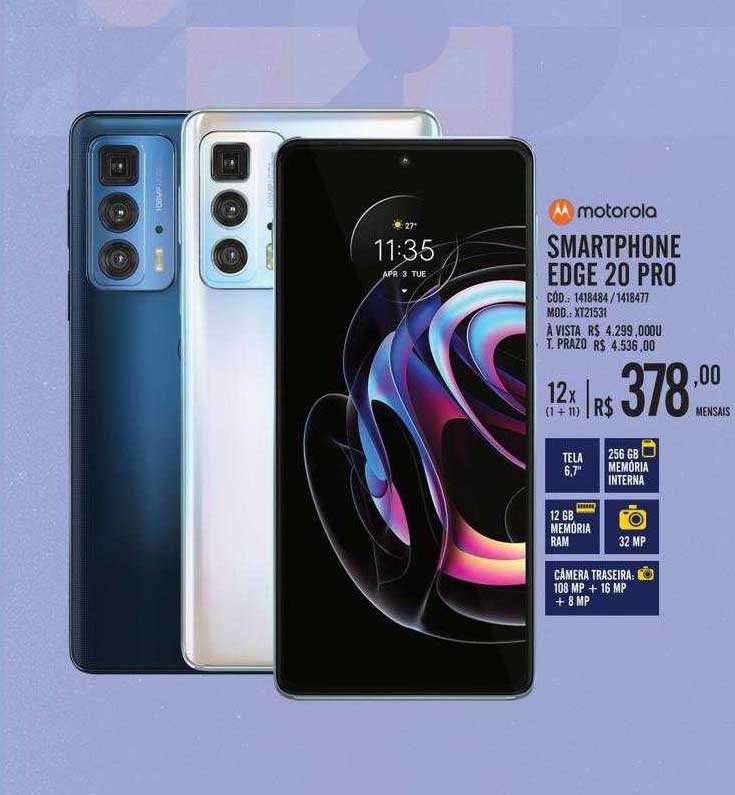 Zema Motorola Smartphone Edge 20 Pro