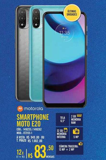 Zema Motorola Smartphone Moto E20