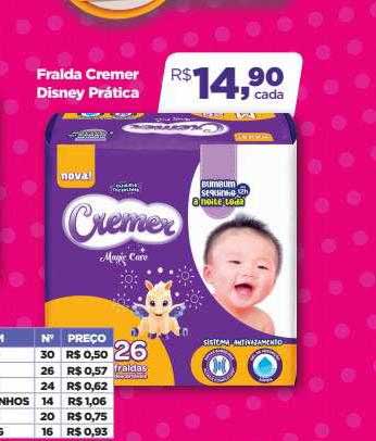 Fralda Descartável Cremer Disney Baby Econômica G 34 Unidades - Drogarias  Pacheco