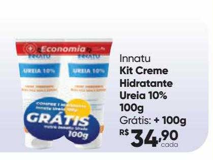 Drogaria São Paulo Innatu Kit Creme Hidratante Ureia 10%