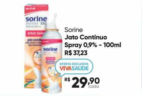 Drogaria São Paulo Sorine Jato Continuo Spray 09%