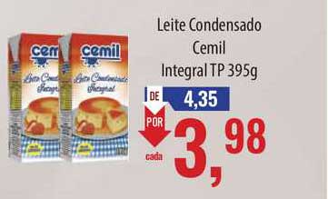 Supermercados BH Leite Condensado Cemil Integral