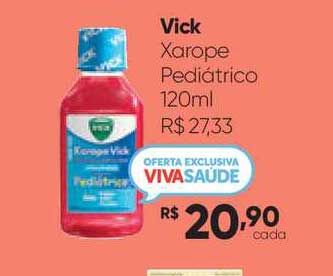 Xarope Vick Pediátrico 120ml - Drogaria Sao Paulo