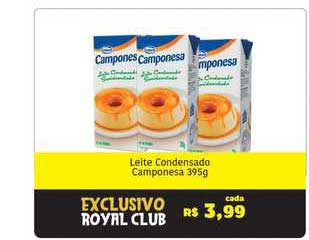 Royal Supermercados Leite Condensado Camponesa