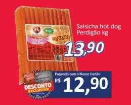 Supermercados Savegnago Salsicha Hot Dog Perdigão Kg