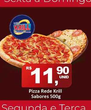 Rede Krill Pizza Rede Krill Sabores