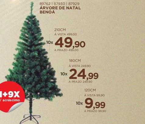 Oferta árvore De Natal Benoá na Benoit