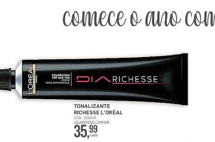 Tonalizante L'Oréal Professionnel Richesse Amarílis 4.62 - Lojas Rede