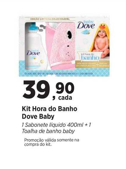 Drogaria Araújo Kit Hora Do Banho Dove Baby