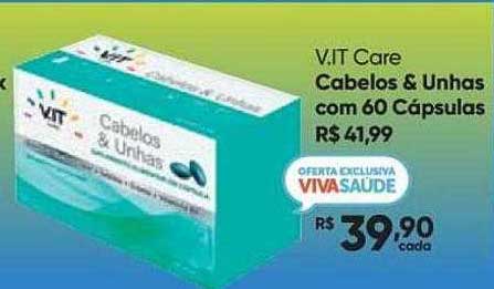 Drogaria São Paulo Cabelos & Unhas Com 60 Cápsulas