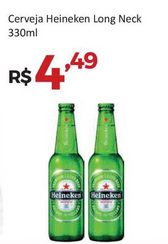 Villarreal Supermercados Cerveja Heineken Long Neck