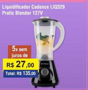 Copercana Liquidificador Cadence Liq329 Pratic Blender 127v