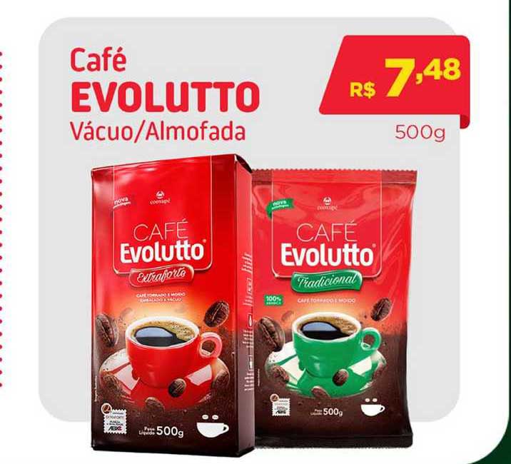 Big Bom Supermercados Café Evolutto Vácuo Almofada
