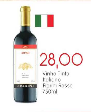 Epa Vinho Tinto Italiano Fiorini Rosso