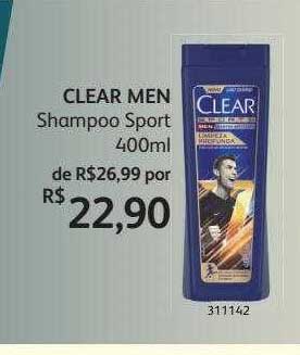 PoupaFarma Clear Men Shampoo Sport