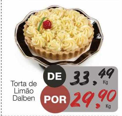 Supermercado Dalben Torta De Limão Dalben