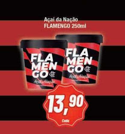Rede Economia Açaí Da Nação Flamengo 250ml