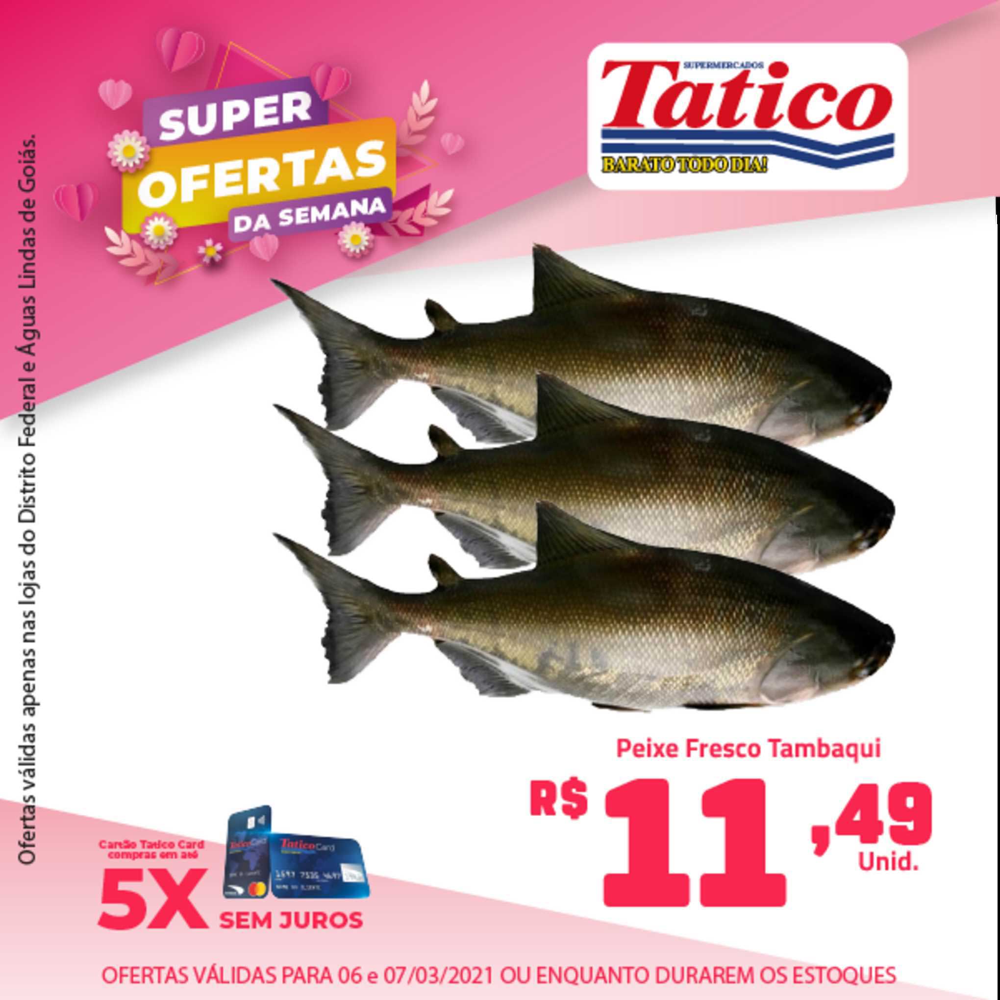 Goionews - Mercado Pontual tem ofertas de peixes - CONFIRA