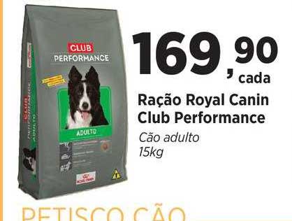 Drogaria Araújo Ração Royal Canin Club Performance